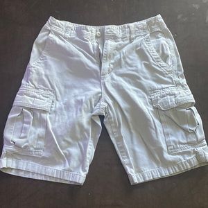 Khaki Plugg Cargo Shorts